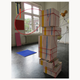 Gitte Svendsen, gittesvendsen, installation, color, object, objects, KABK, kunst, Art, Contemporary art